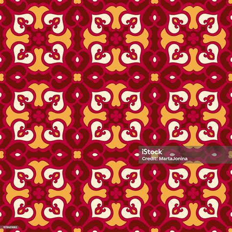 Download - Seamless Arabic Pattern Stock Illustration - Download Image Now ...