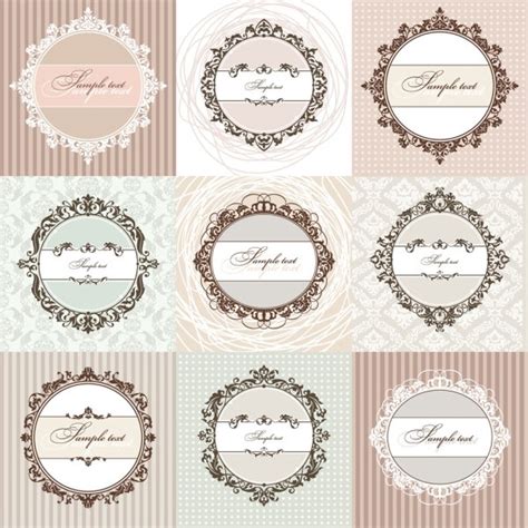 European pattern background 01 vector Free vector in Encapsulated ... (474x474), Png Download