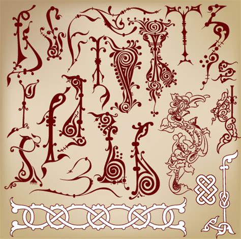 European style decorative pattern frame vector Vectors graphic art ... (474x470), Png Download