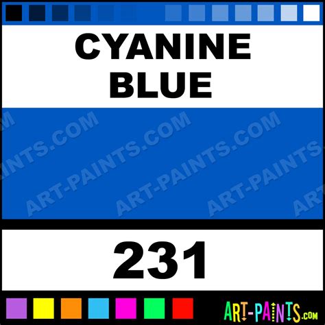 Download - Cyanine Blue Fragonard Watercolor Paints - 231 - Cyanine Blue Paint ...